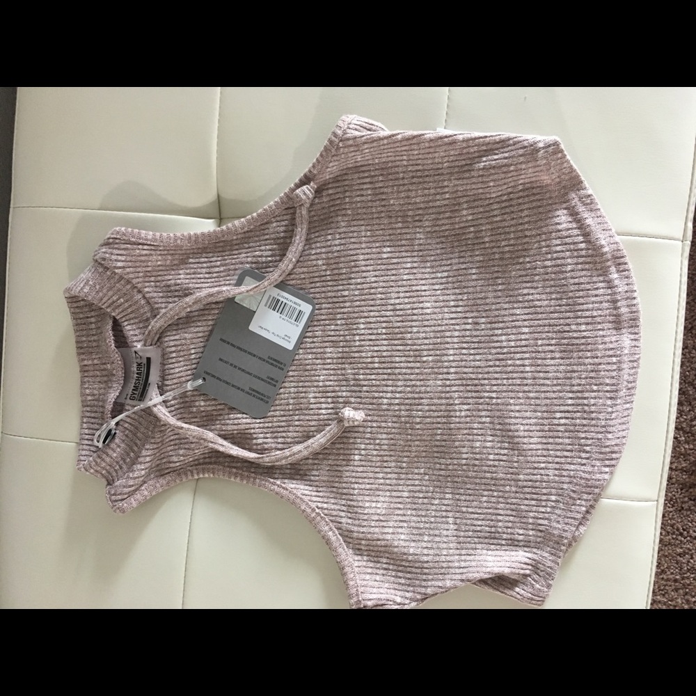 Gymshark slounge crop top size small